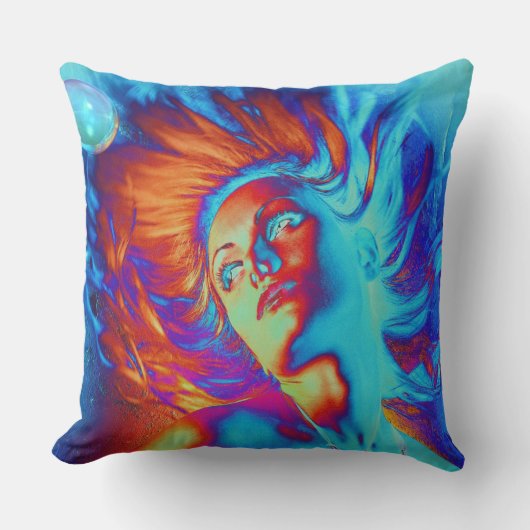 人魚のクッション クッション (正面)