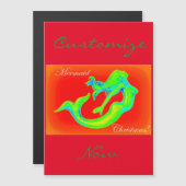 人魚のクリスマスカスタマイズ (正面/裏面)