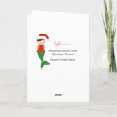 人魚のクリスマススペシャル シーズンカード (裏面)