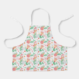 人魚のクリスマス エプロン