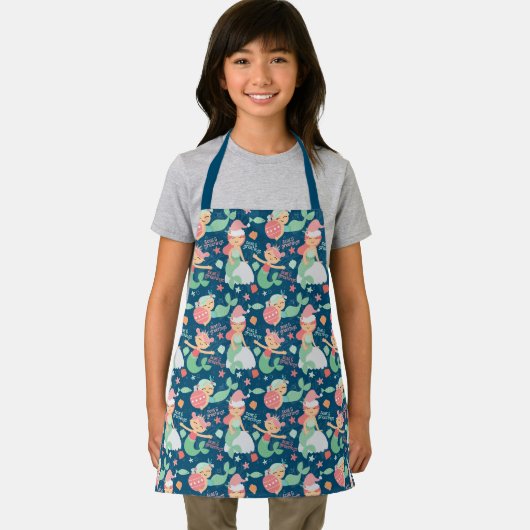 人魚のクリスマス エプロン (インサイチュ)