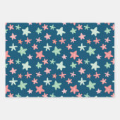 人魚のクリスマス ラッピングペーパーシート (正面3)