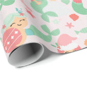 人魚のクリスマス ラッピングペーパー (ロールコーナー)