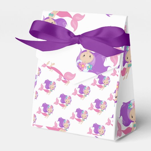 人魚のクルーパーティー海賊援護箱 フェイバーボックス (正面サイド)