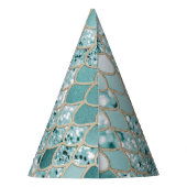 人魚のグリッターはかりで測#3 #sthiny パーティーハット (裏面)