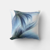 人魚のグリッター テール | ダスティ アイス ブルー ラスター シーン クッション (正面)