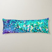 人魚のグリッター ボディピロー (裏面)