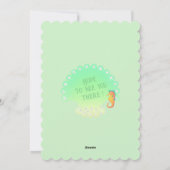 人魚のグリーン招待状 シーズンカード (裏面)