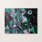 人魚のサイレンのアトランティスの真珠 ジグソーパズル (横)