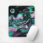 人魚のサイレンのアトランティスの真珠 マウスパッド (マウス)