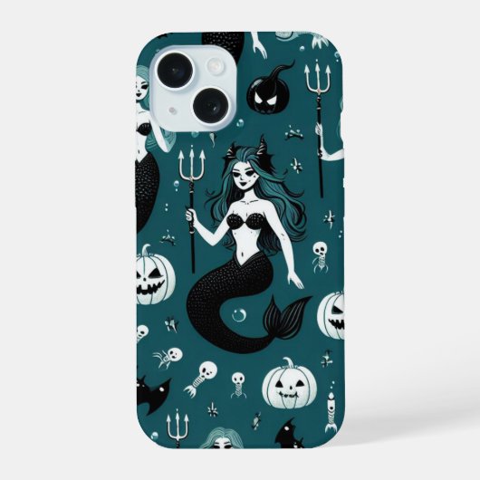 人魚のサイレン iPhone 15ケース (裏面)