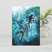 人魚のサーフェシング サンキューカード (スタンド正面)