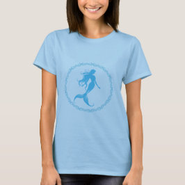 人魚のシルエット Tシャツ