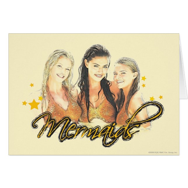 人魚のスケッチ (正面横)