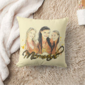 人魚のスケッチ クッション (ブランケット)