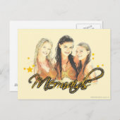 人魚のスケッチ ポストカード (正面/裏面)