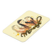 人魚のスケッチ マグネット (左側)