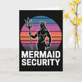 人魚のセキュリティ1 カード (黄色い花)