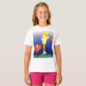 人魚のダニィ 海中のTシャツ Tシャツ (正面フル)
