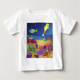 人魚のダニィTシャツ ベビーTシャツ