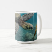 人魚のダニーの水中世界 コーヒーマグカップ (正面右)