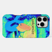 人魚のデザイン iPhoneケース (裏面横)
