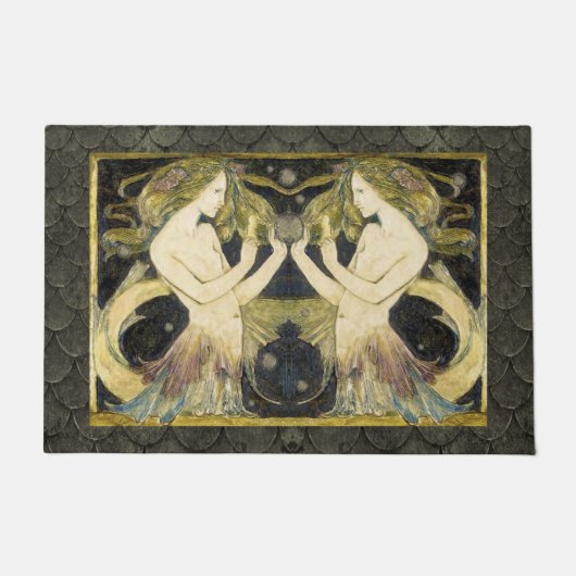 人魚のドア・マット ドアマット (正面)