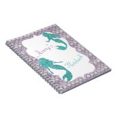 人魚のノート、学校のノート ノートブック (右側)