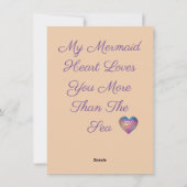 人魚のハート シーズンカード (裏面)