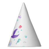 人魚のパーティーの帽子の人魚の誕生日 パーティーハット (右)