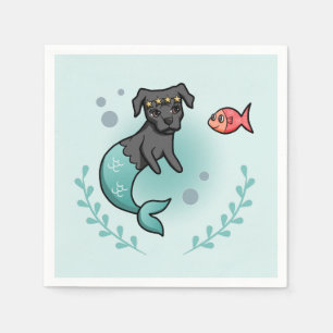 人魚のピット・ブル スタンダードカクテルナプキン