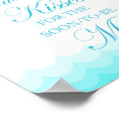 人魚のブライズシャワー キスの数ゲーム サイン (角)