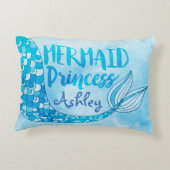 人魚のプリンセスの枕 アクセントクッション (裏面)