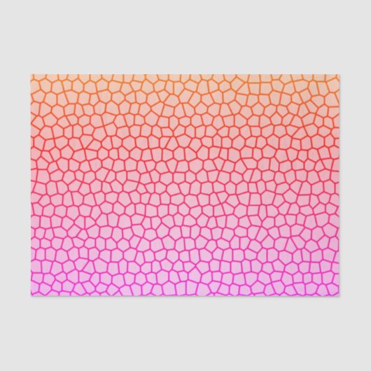 人魚のプリントのデザインのティッシュペーパー 薄葉紙 (正面)