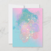 人魚のプールの招待状 招待状 (裏面)