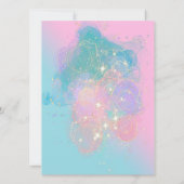 人魚のプールの招待状 招待状 (裏面)