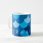 人魚のマグカップ コーヒーマグカップ (正面左)