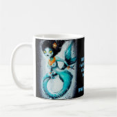 人魚のマグ コーヒーマグカップ (左)