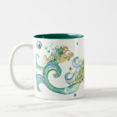 人魚のマグ ツートーンマグカップ (左)