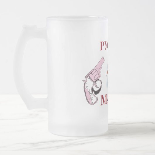 人魚のマフィア フロストグラスビールジョッキ (左)