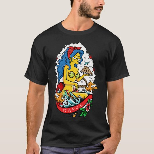 人魚のマージョ Tシャツ (正面)