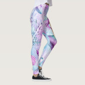 人魚のレギンス、レディースレギンス、夏のレギンス レギンス (右)