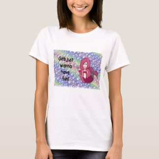 人魚のワイシャツ Tシャツ