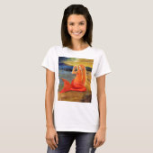 人魚の主日没のTシャツ Tシャツ (正面フル)