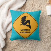 人魚の交差の印の枕 クッション (ブランケット)