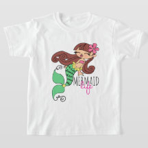 人魚の人生Tシャツ