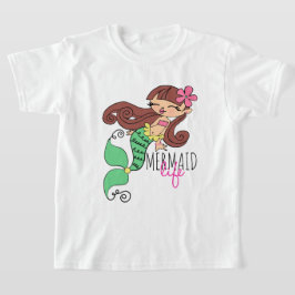 人魚の人生Tシャツ Tシャツ