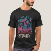 人魚の人魚チーム Tシャツ (正面)