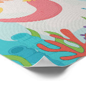 人魚の保育園ポスター 子供部屋 ポスター (角)