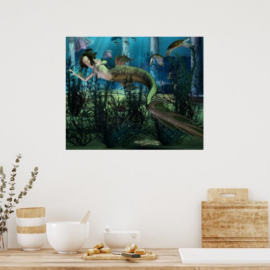 人魚の保護区 ポスター (キッチン)